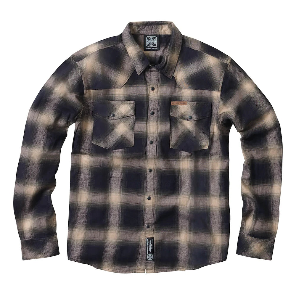 WCC Outlaw Flannel Shirt olive/beige