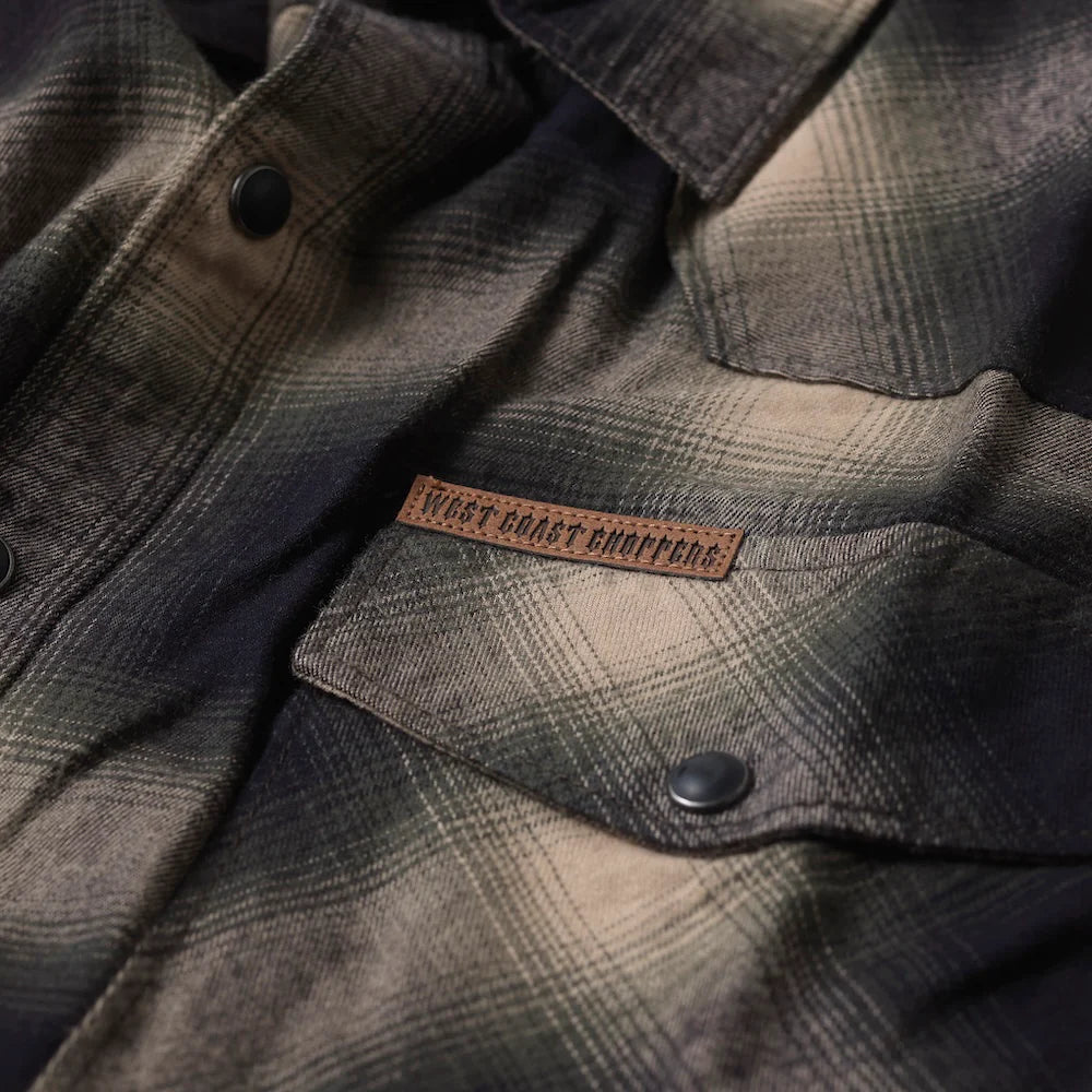 WCC Outlaw Flannel Shirt olive/beige