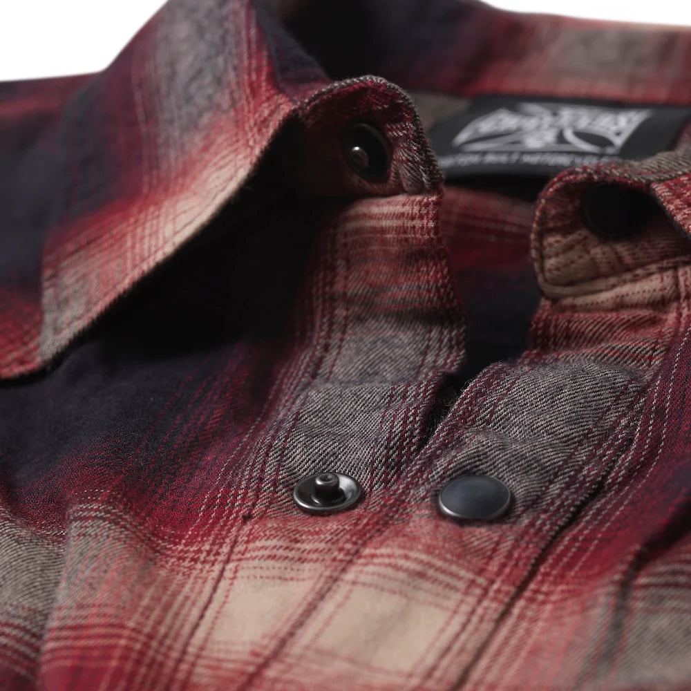 WCC Outlaw Flannel Shirt red/grey