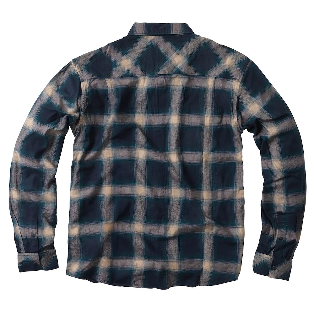 WCC Outlaw Flannel Shirt blue/beige