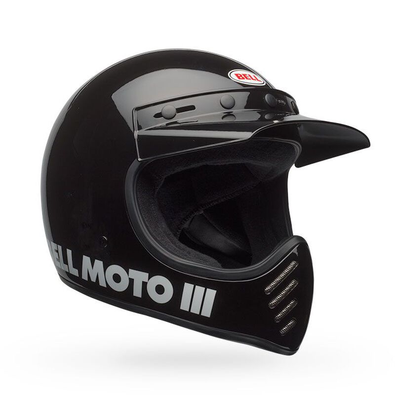 Bell Moto 3 - Classic Gloss Black