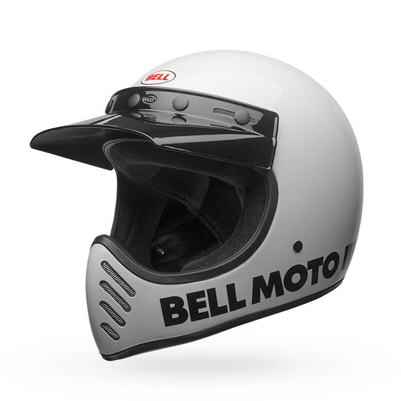 Bell Moto 3 - Classic Gloss White