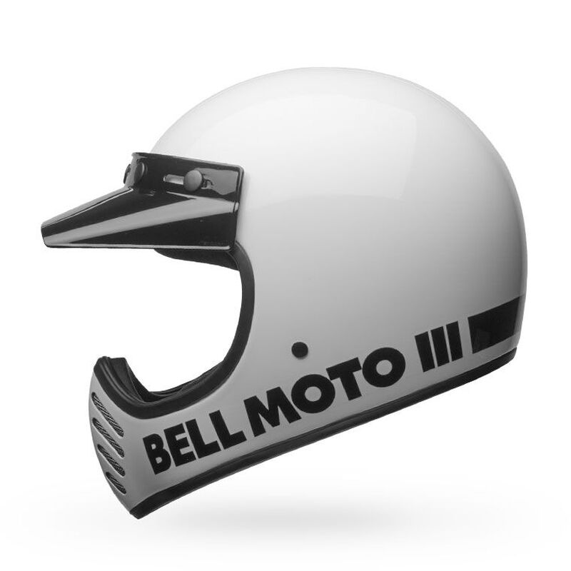 Bell Moto 3 - Classic Gloss White