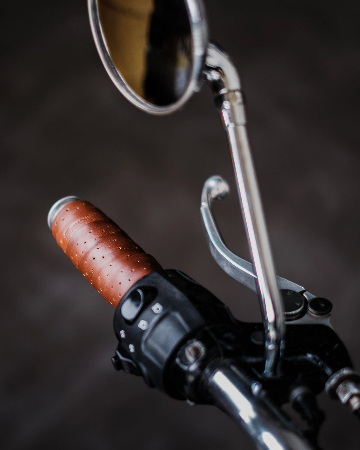 Grips Wrap - Cognac Perforated