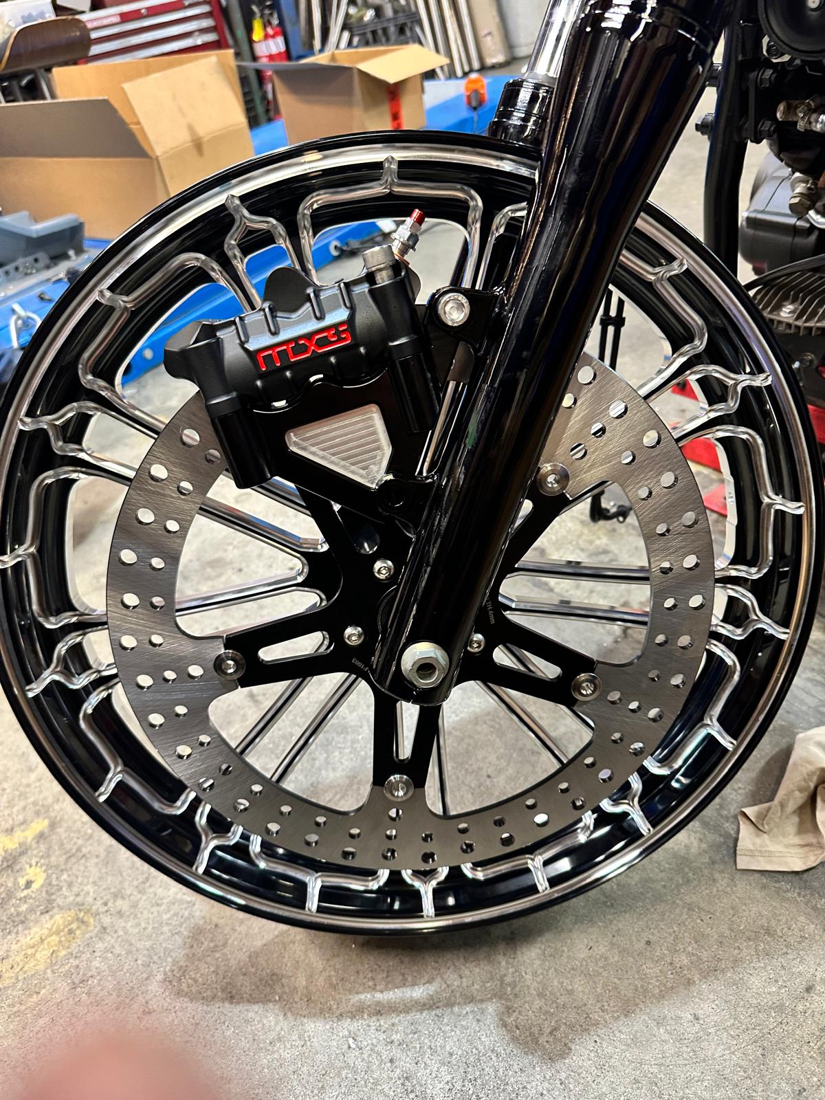 Breakout Style 21"/18" Wheel Kit Package for XVS650