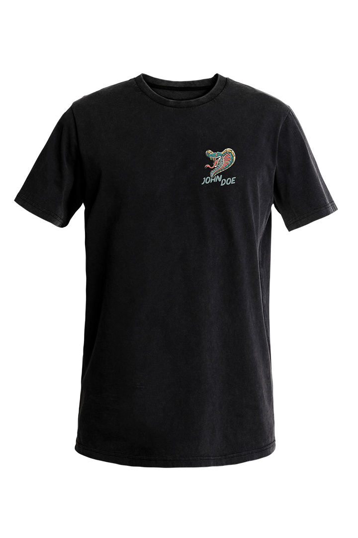 SNAKE II T-SHIRT | BLACK