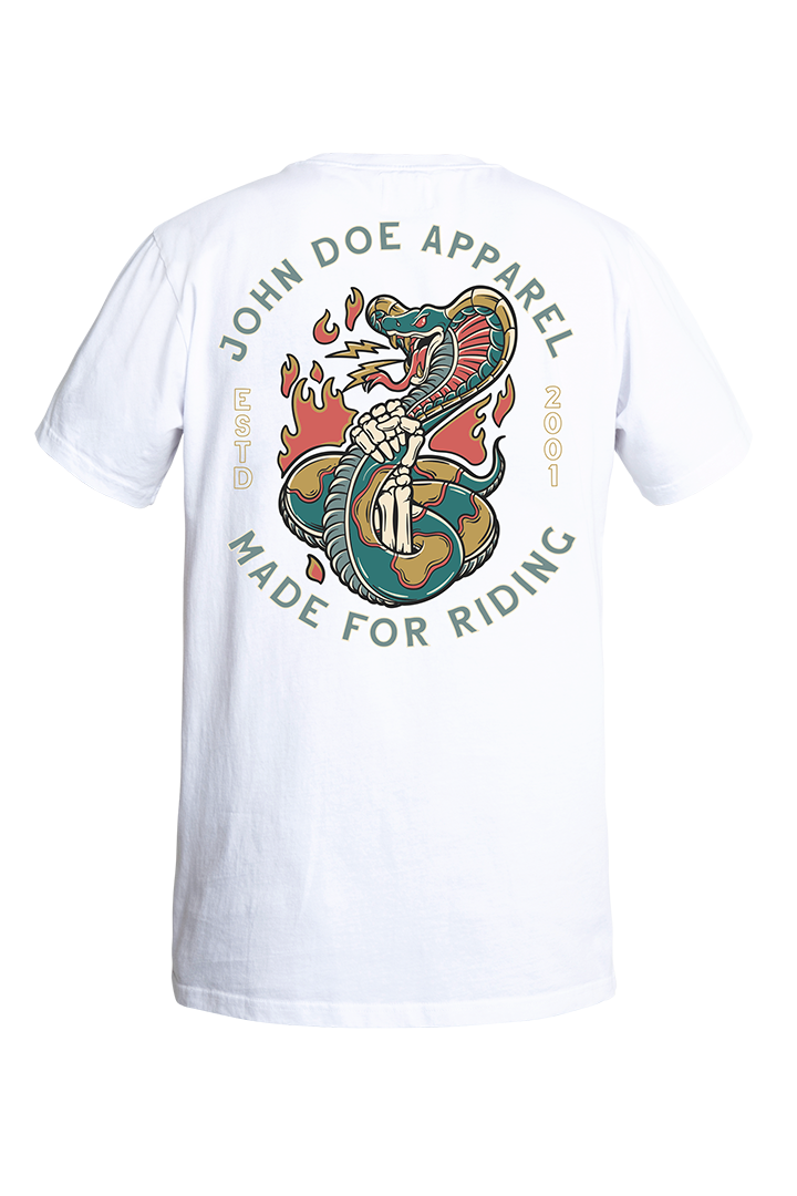 SNAKE II T-SHIRT | WHITE