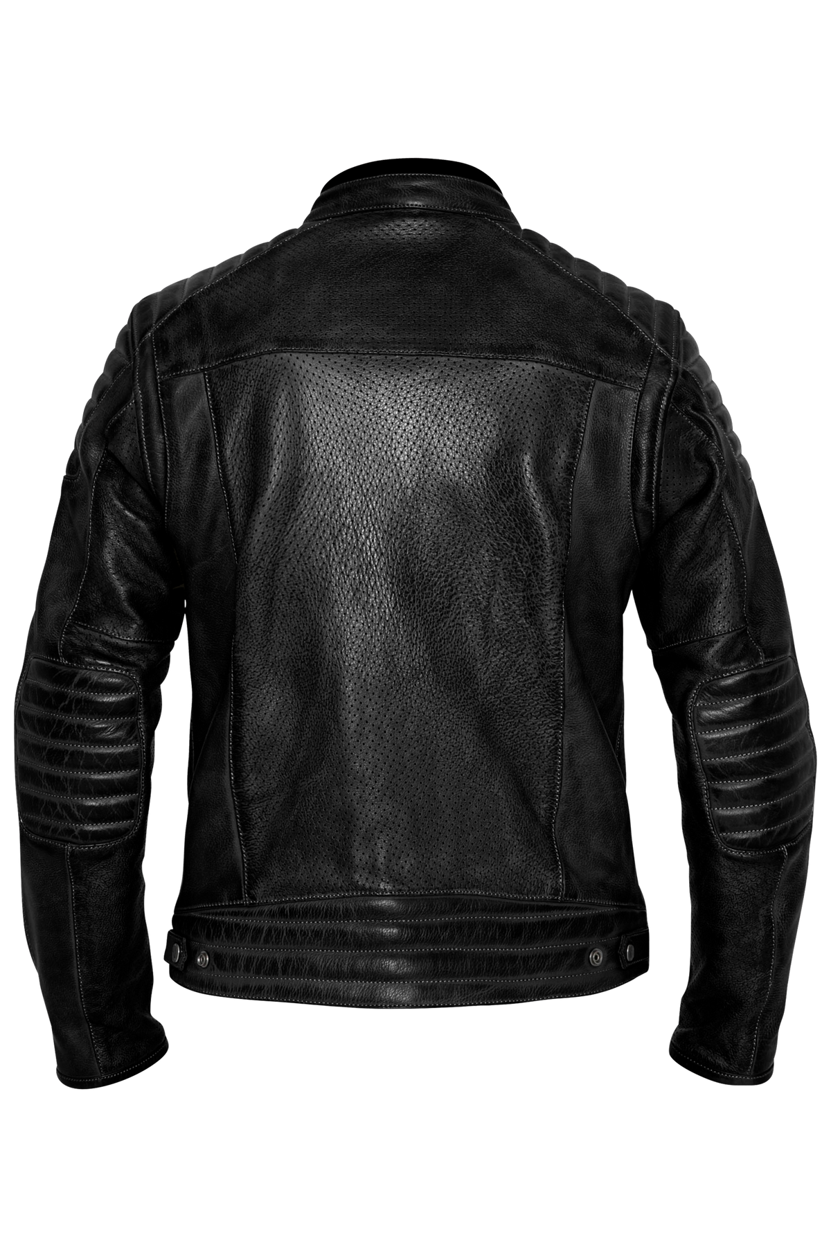 STORM LEATHER JACKET | BLACK