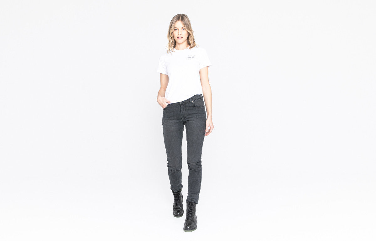 JANE HIGH MONO JEANS | BLACK USED