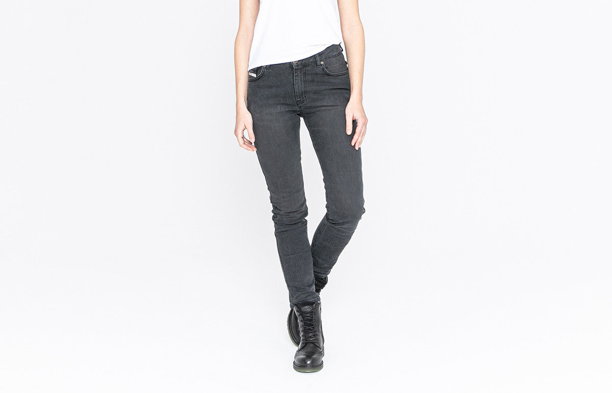 JANE HIGH MONO JEANS | BLACK USED