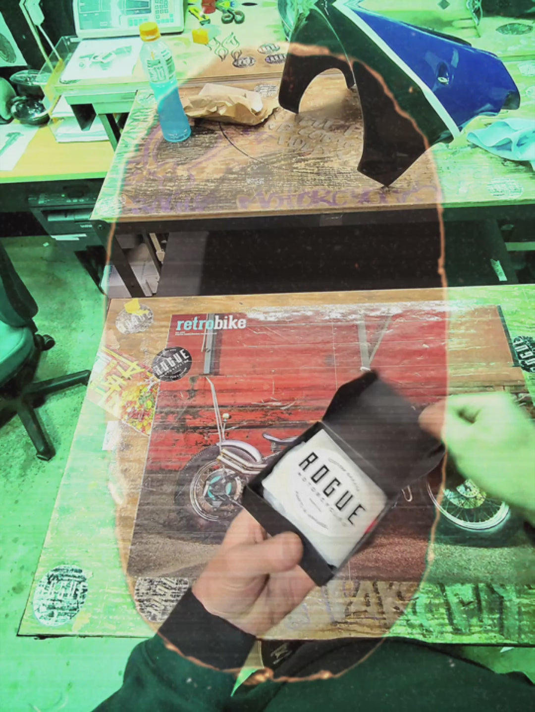 Yamaha XVS Fuel Cap Cover