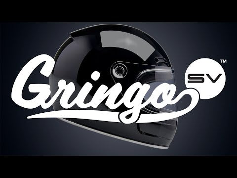 GRINGO SV 06 HELMET - GLOSS BLACK