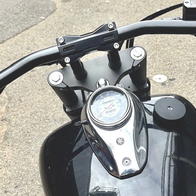 Wind Cutter Riser & Fat Bar Set for XVS650