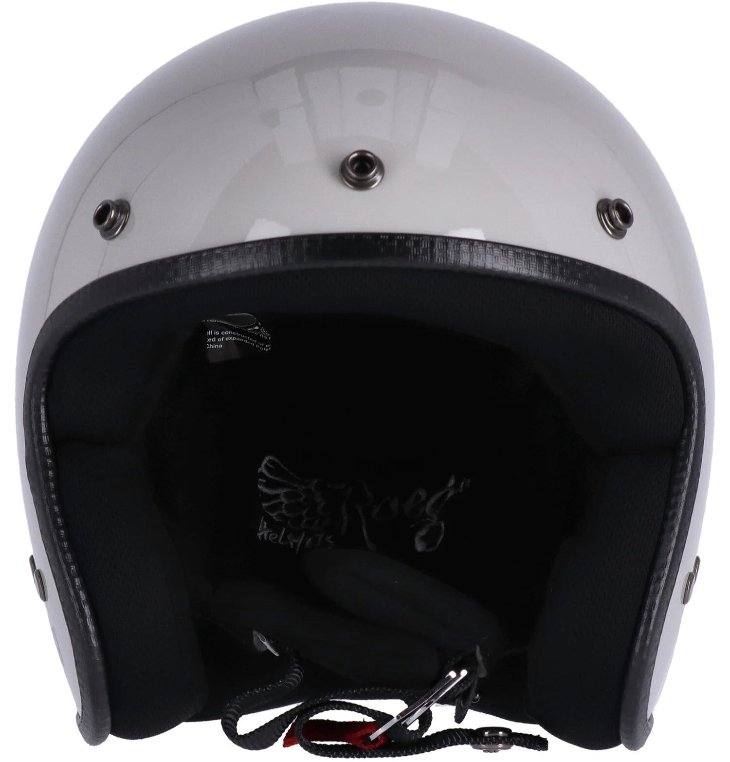 roeg jettson open face fog white helmet rogue motorcycles perth