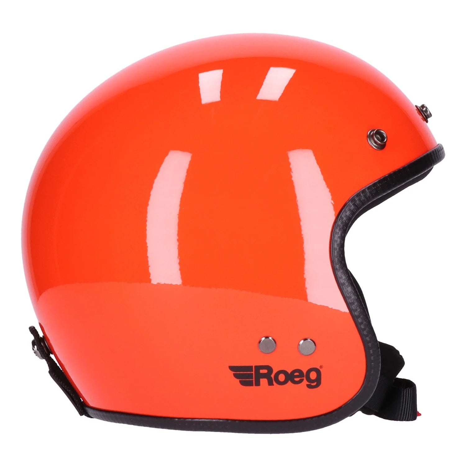 roeg jettson open face oompa orange helmet rogue motorcycles perth