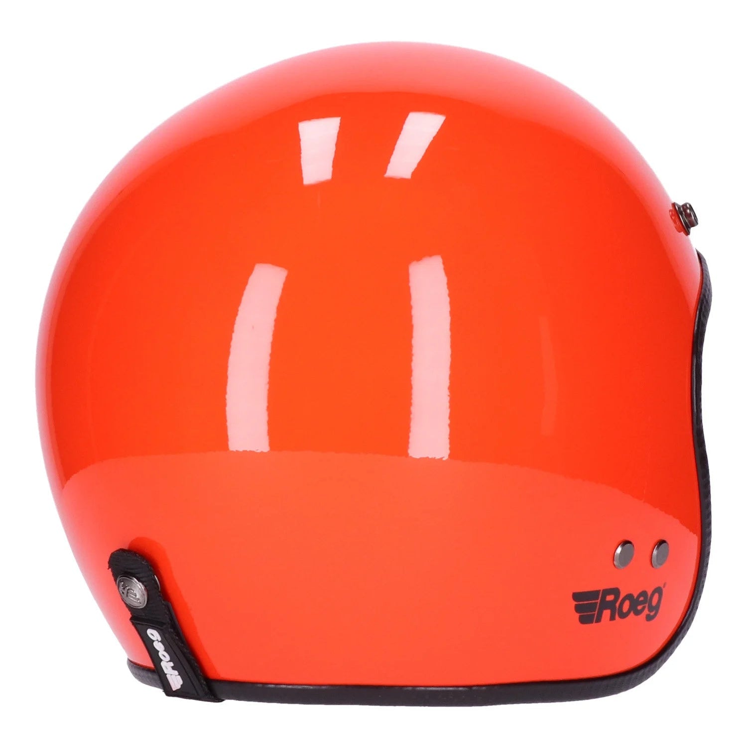 roeg jettson open face oompa orange helmet rogue motorcycles perth