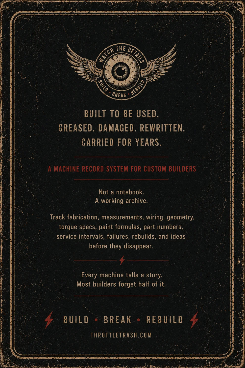 Workshop Ledger - Print Edition + PDF