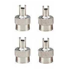 Valve Cap Metal Slotted