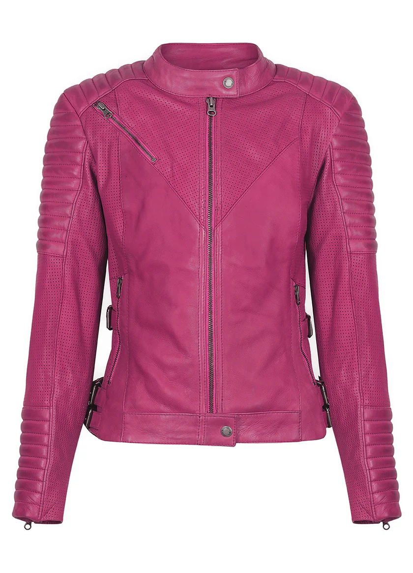 Wild &amp; Free Candy Motorcycle Jacket Women