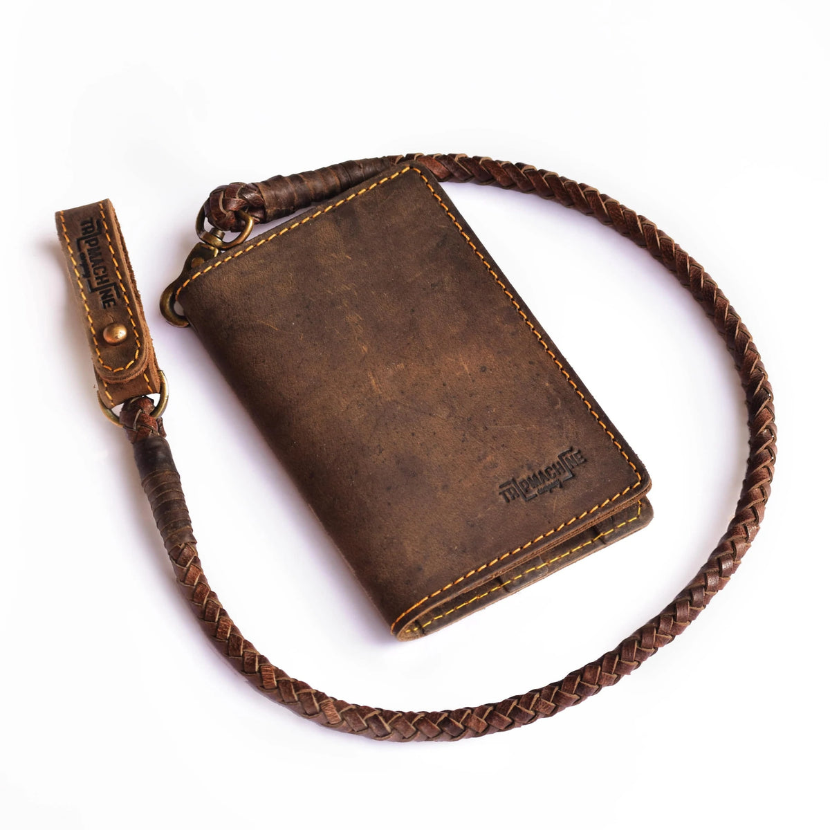 EXPLORER NOTEBOOK WALLET - BROWN