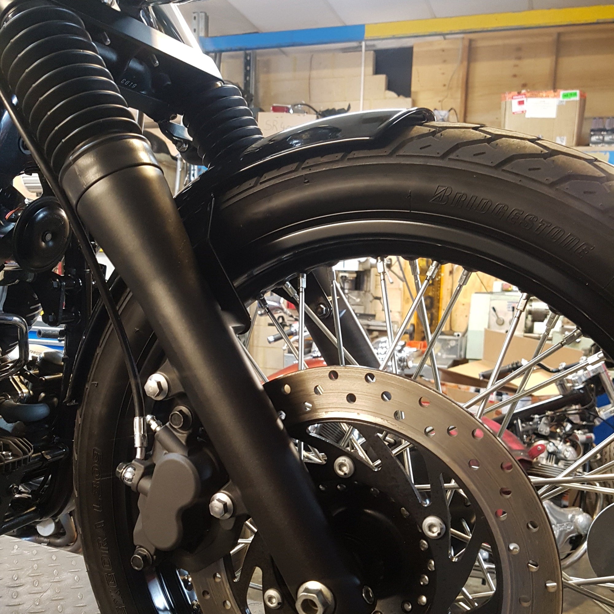 yamaha xvs650 bobber kit fender mudguard biltwell seat solo stainless headers exhaust rogue motorcycles wa western australia perth custom chopper v-star classic 