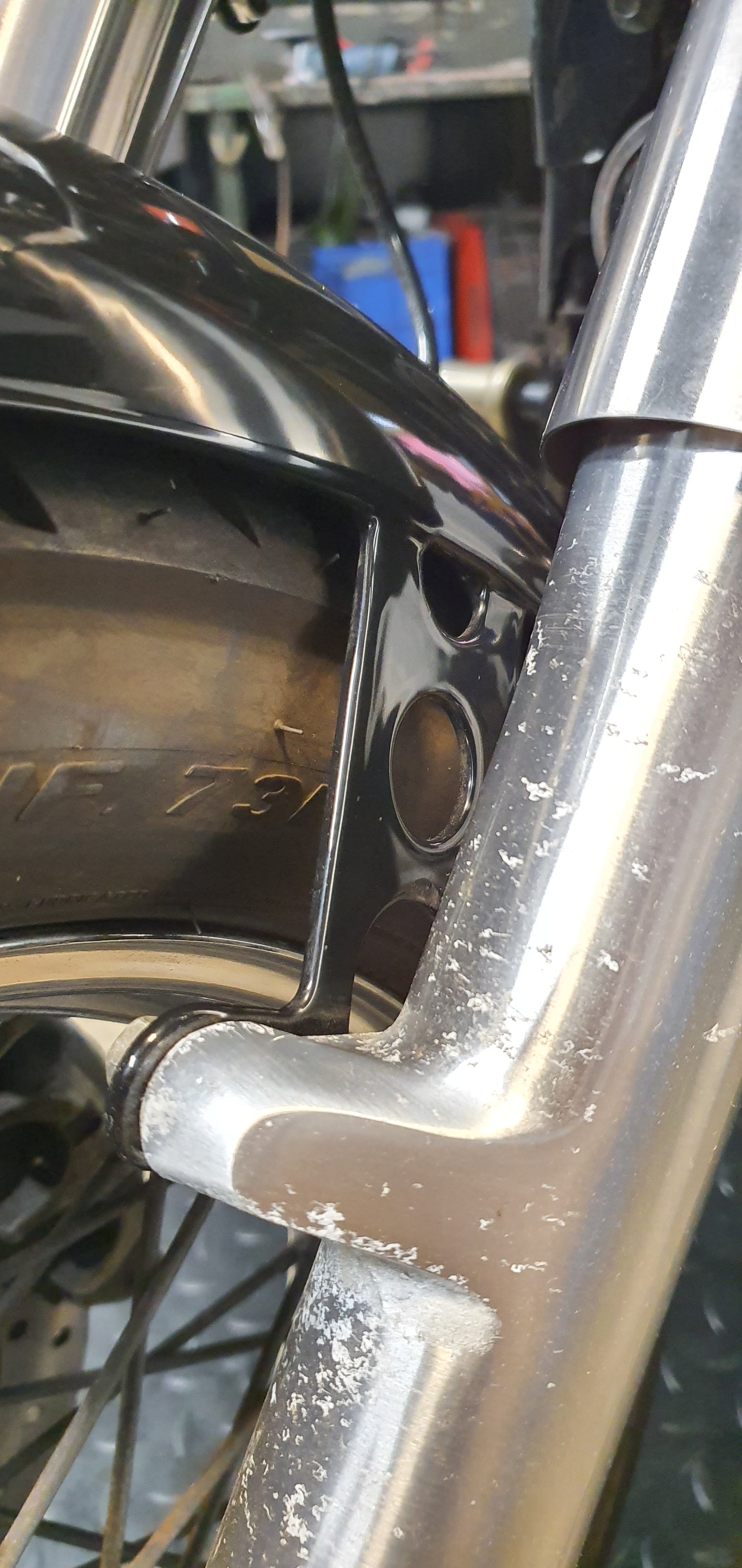 Yamaha XVS650 V-star (Classic) - Front fender short