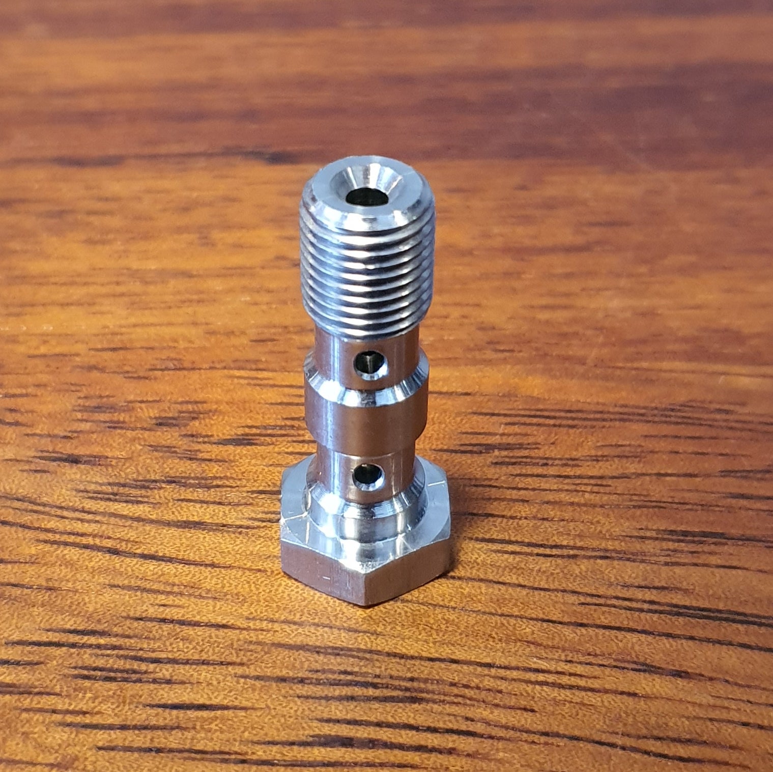 Double Banjo M10x1.0 FINE stainless