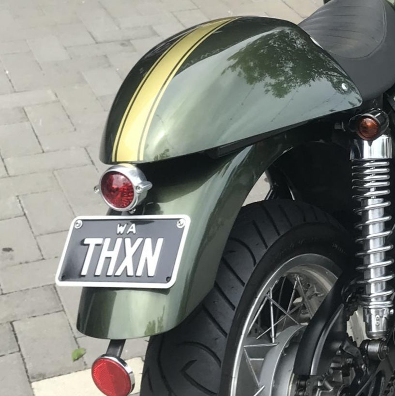 Triumph Motone License Plate mount