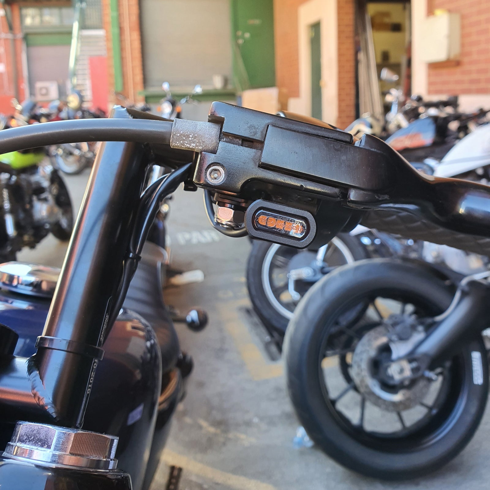 Harley Davidson Handlebar indicators light led black