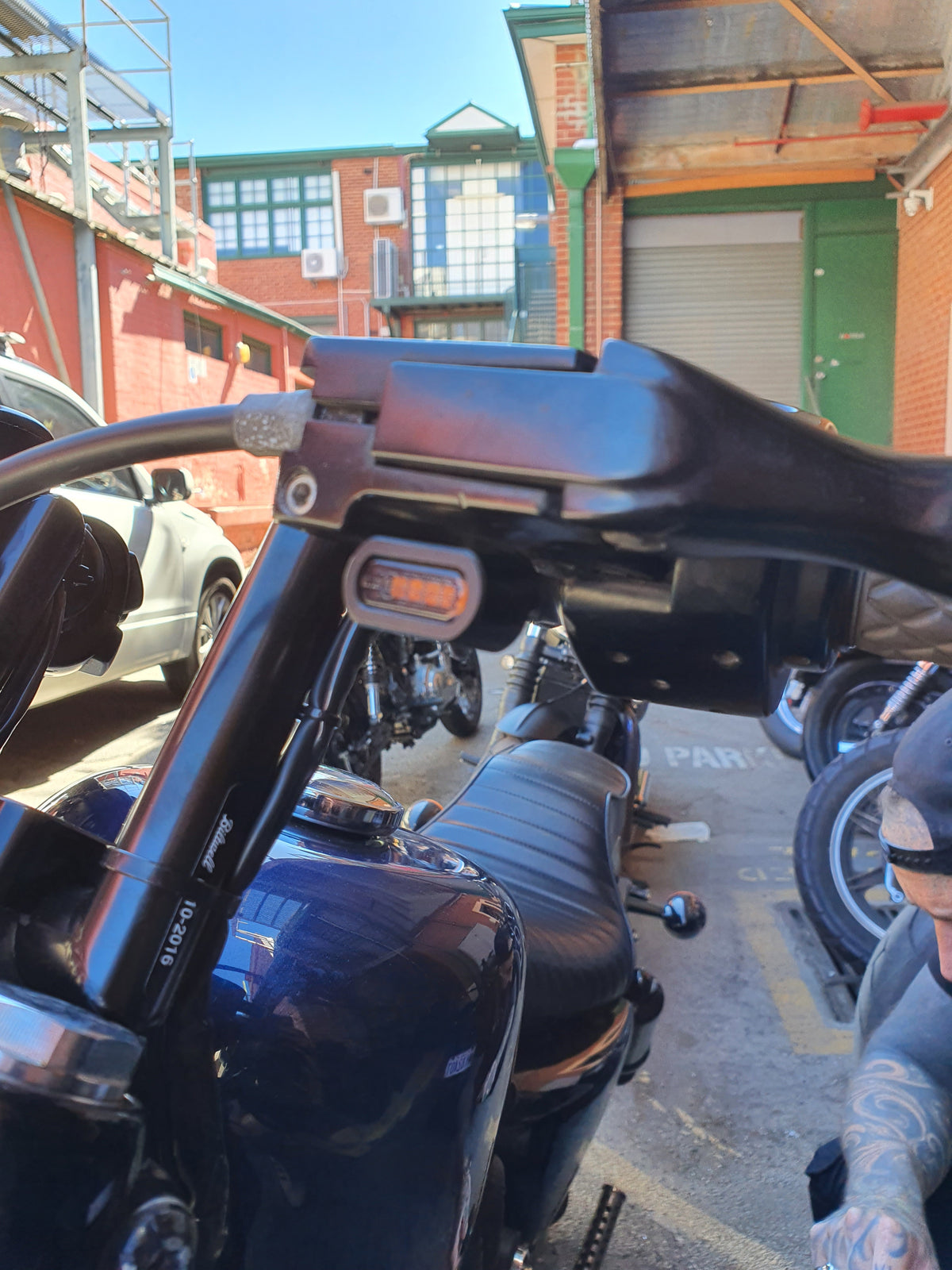 Harley Davidson Handlebar indicators light led black