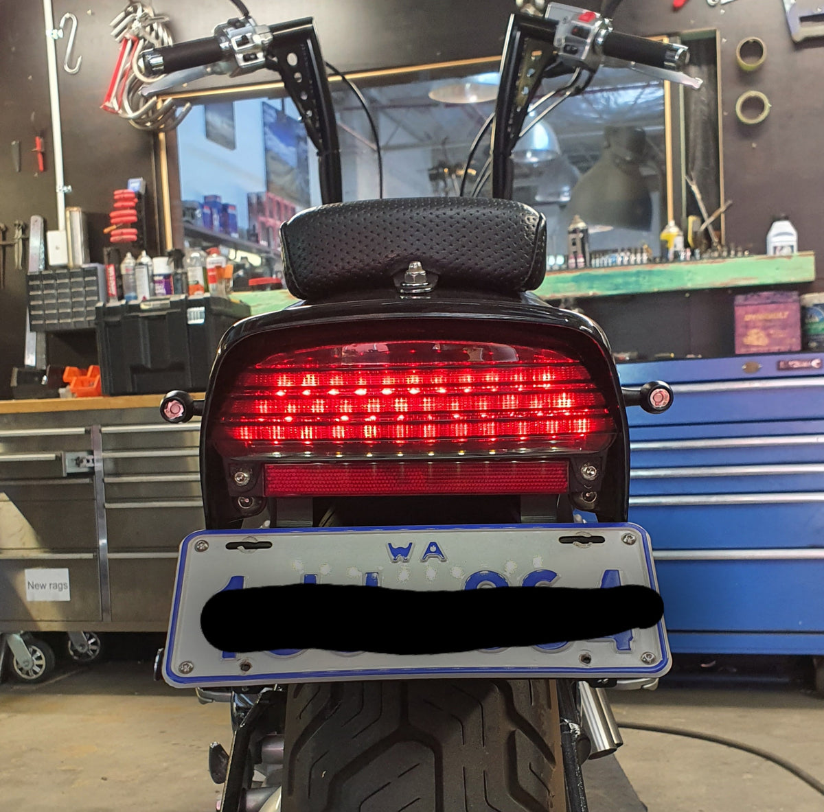 Vstar 650 xvs softail tail tidy 