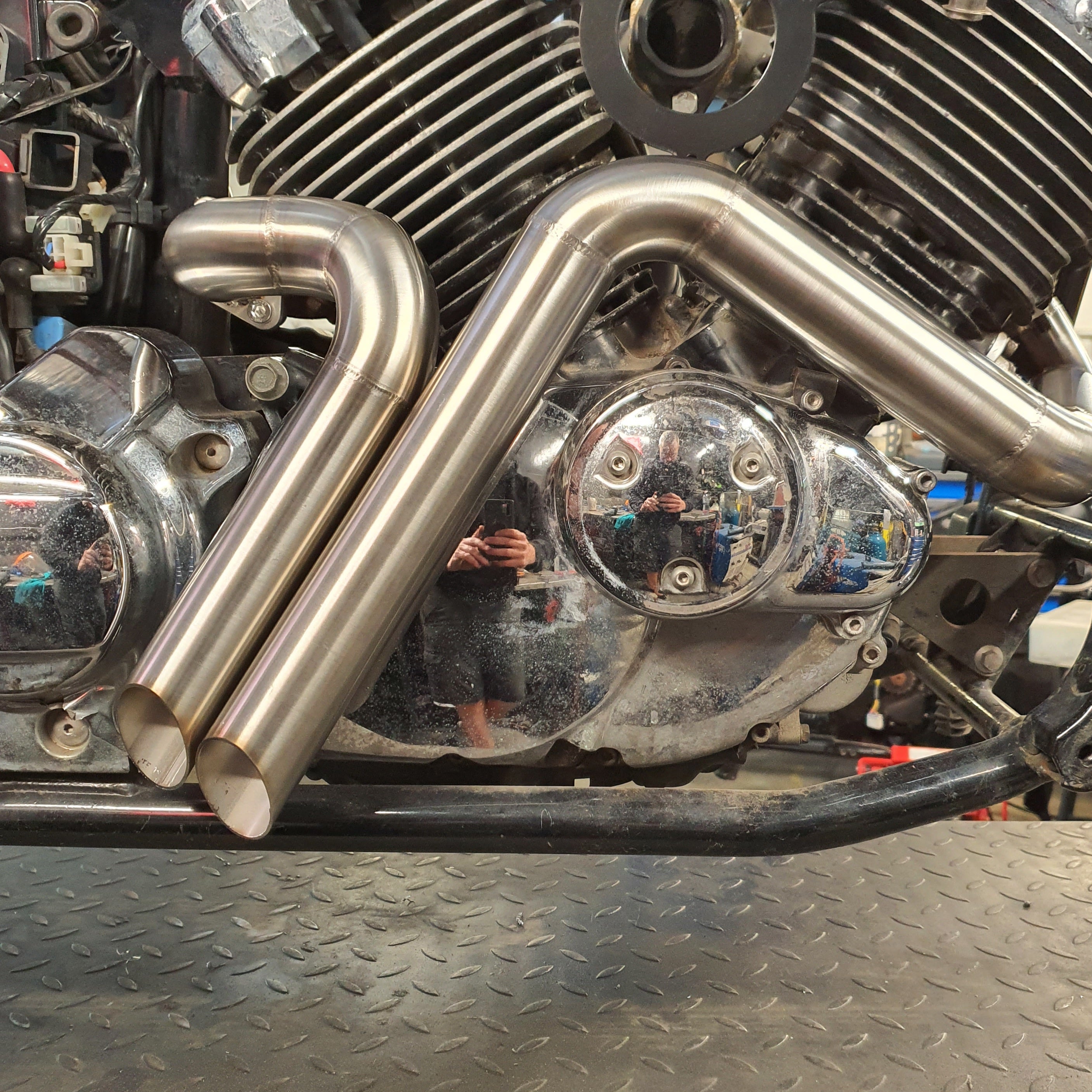 Custom motorbike exhaust online