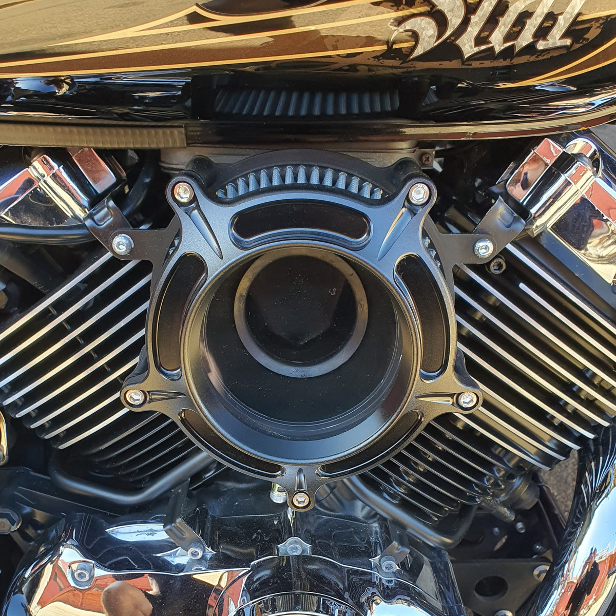 XVS650 v-star rs air intake rogue motorcycles perth
