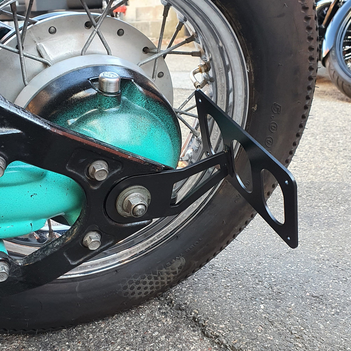 xvs650 v-star side mount license plate number plate bracket bobber ROGUE motorcycles perth australia custom