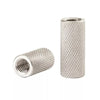 Stainless knurled shifter toe