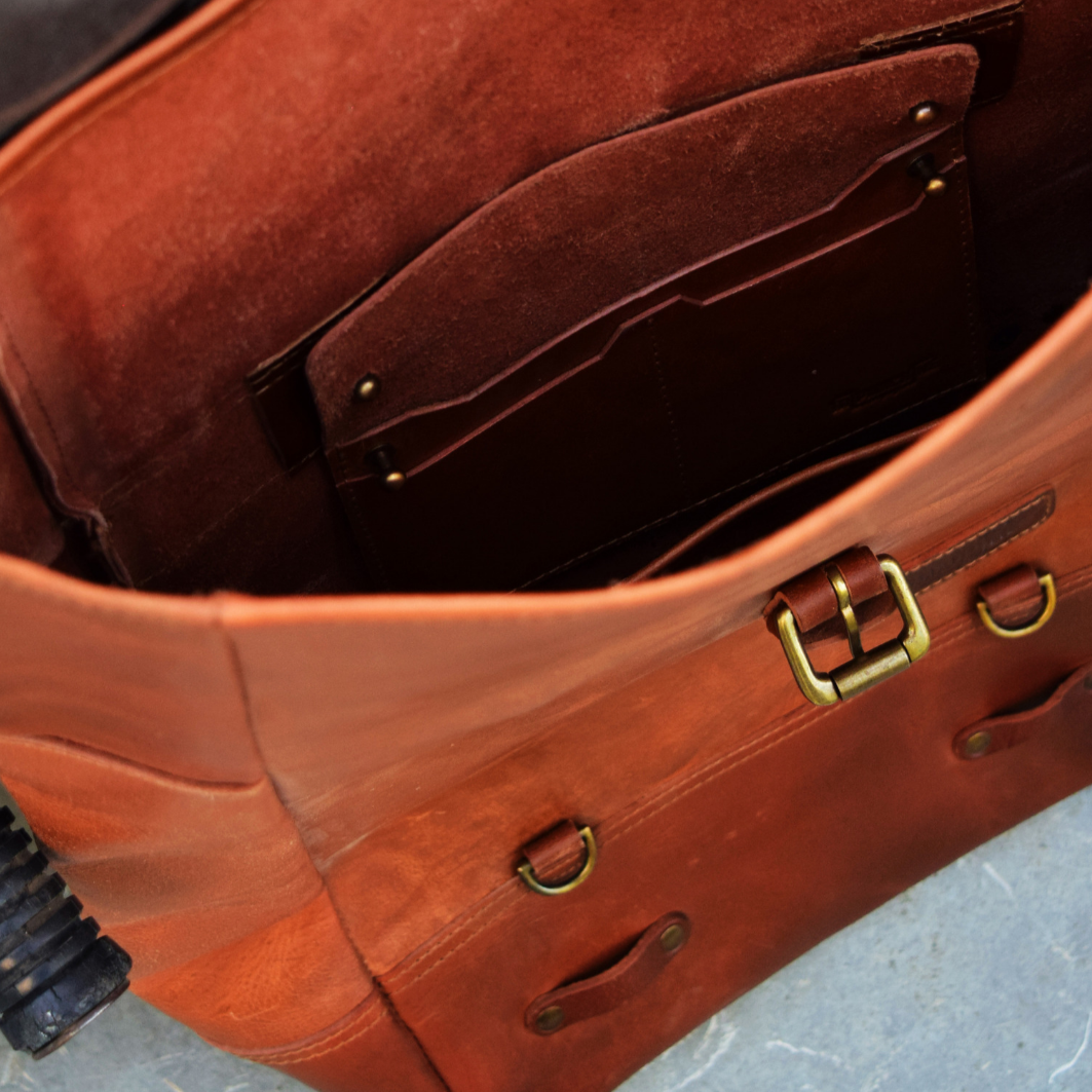 BACKPACK PANNIER - TAN