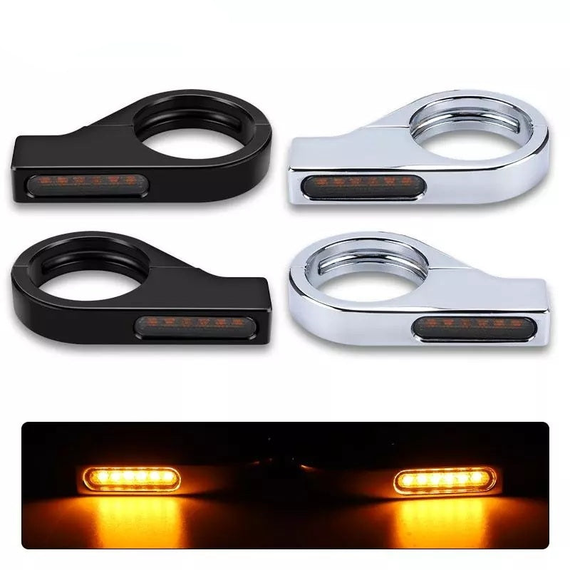 Fork Mount LED Indicator Rogue Motorcycles Perth