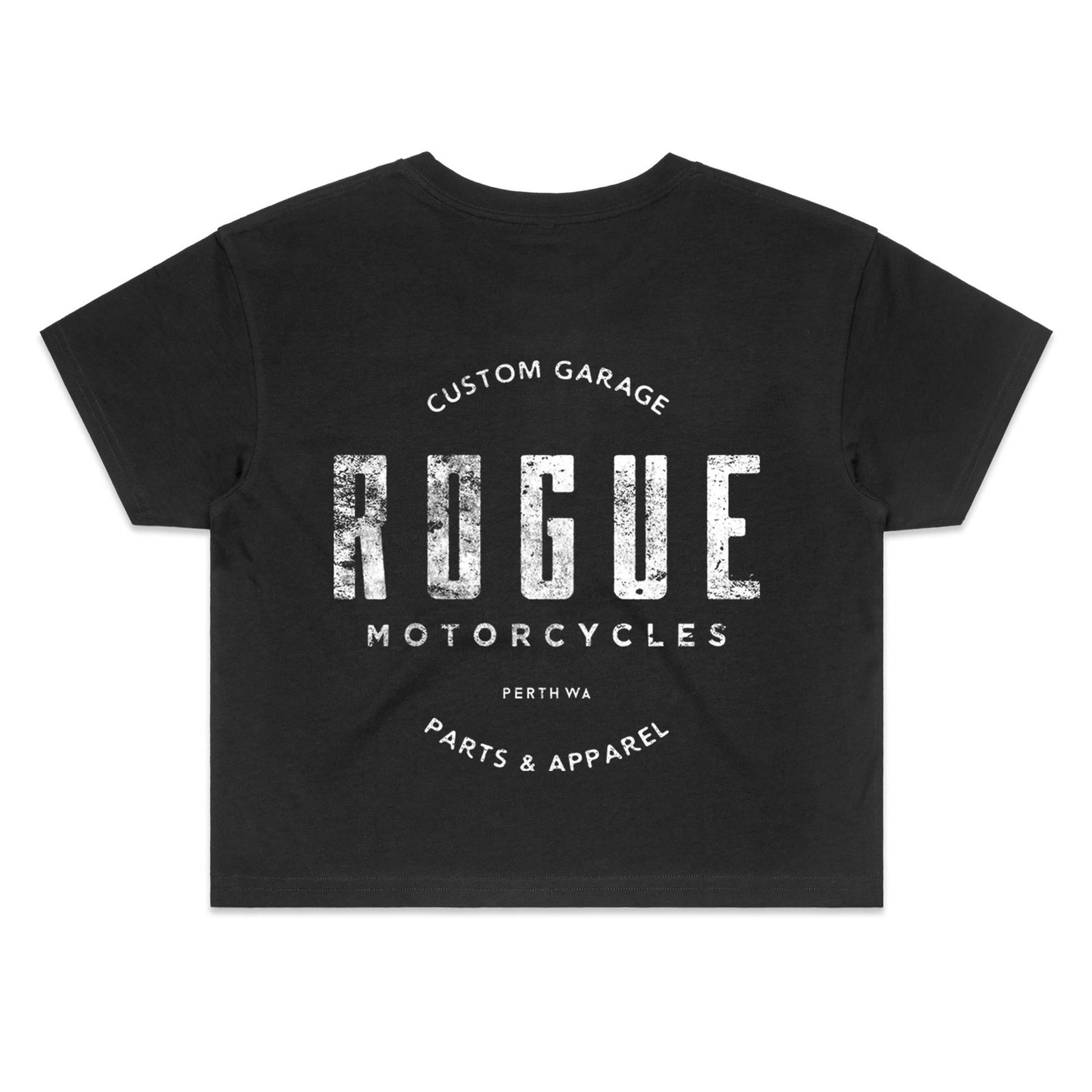 Rogue Womens Crop Tee | Black