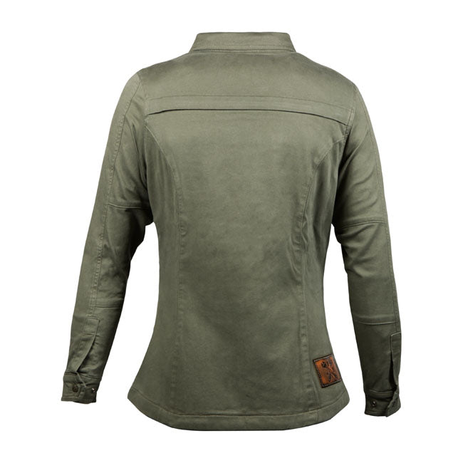 John Doe Motoshirt Olive Womens Rogue Motorcycles Perth