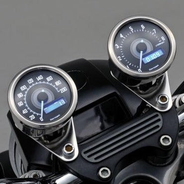 daytona velona 60mm 200km rogue motorcycles stainless polished speedometer australia wa west perth