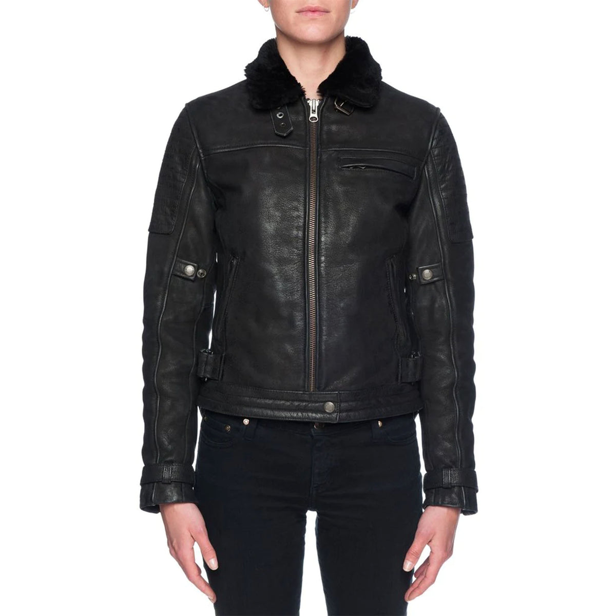 PRE-LOVED Nighthawk Motorcycle Jacket Women size M