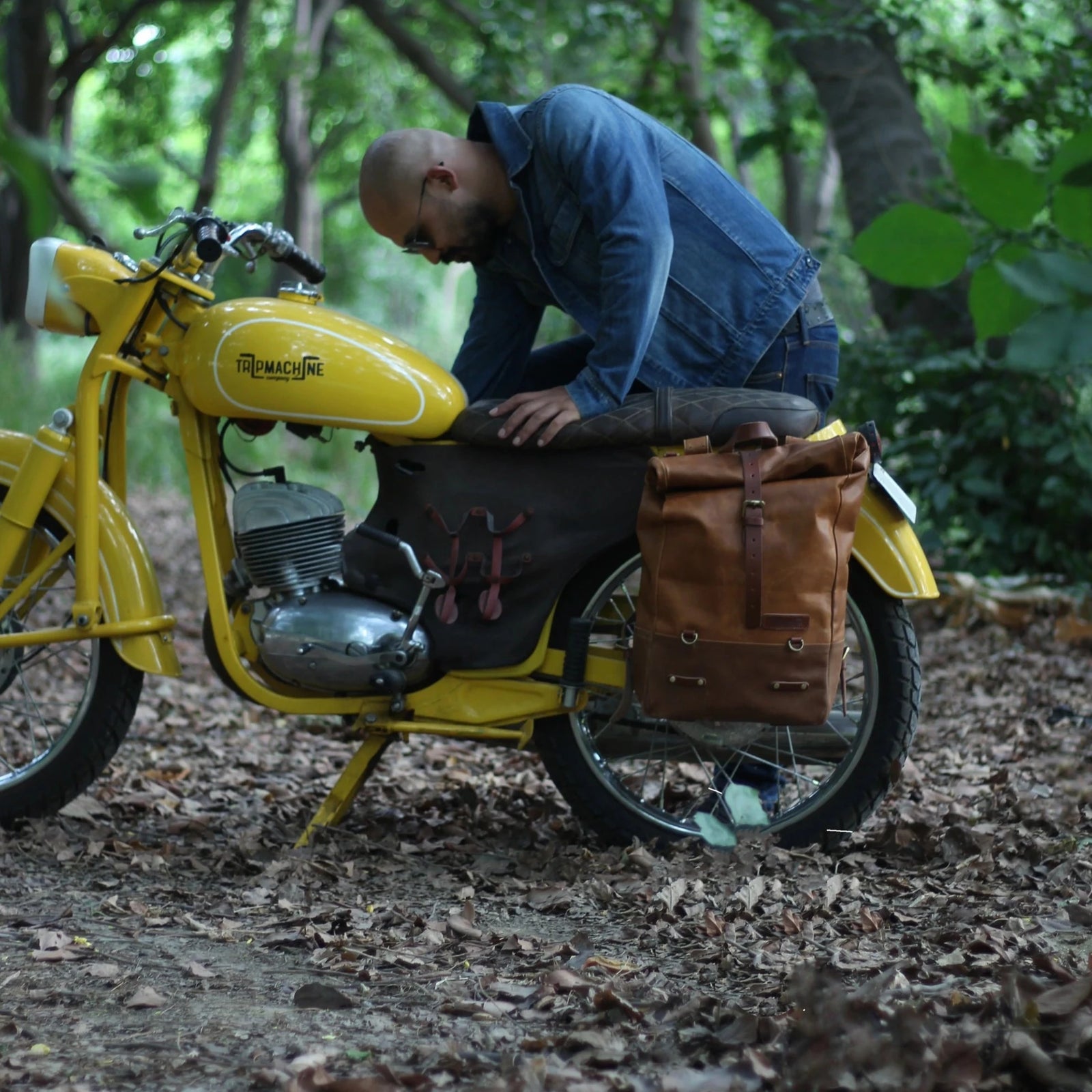 BACKPACK PANNIER - TAN