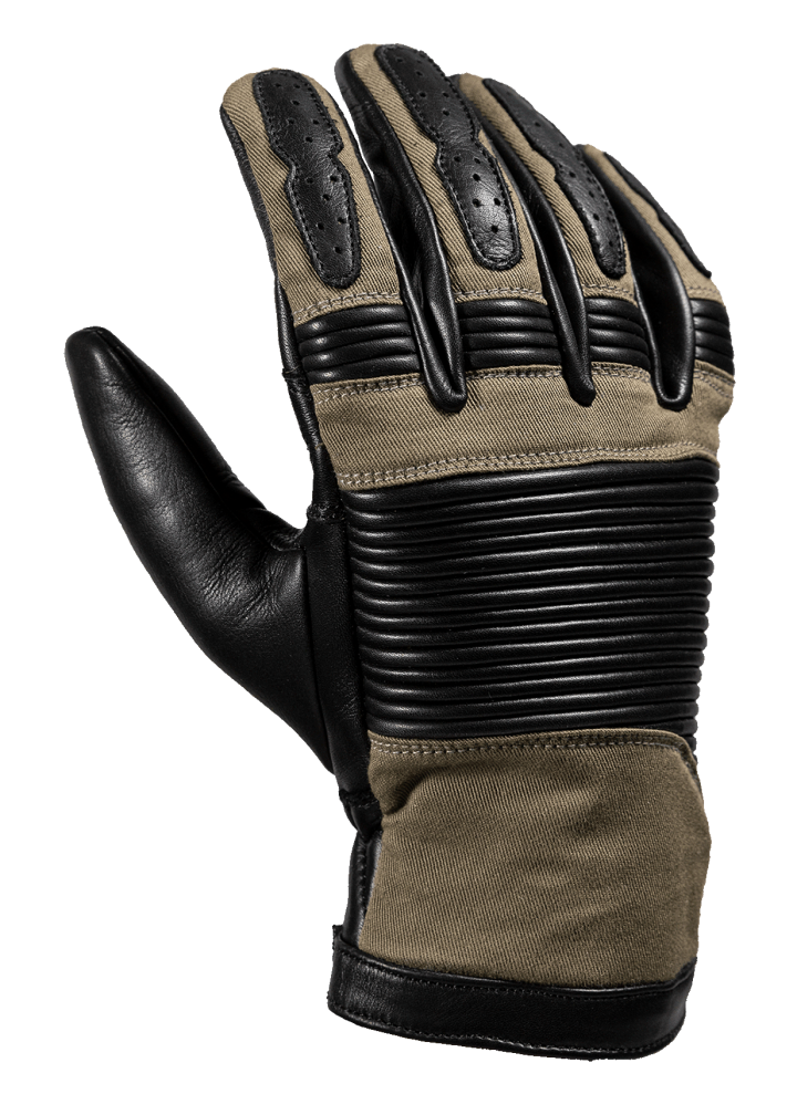 DURANGO GLOVES | BLACK/CAMEL