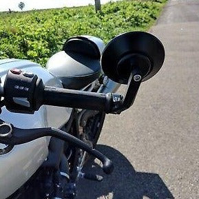 rogue motorcycles cnc bar end mirror perth parts custom bike motorbike