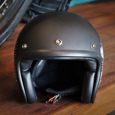 DMD Sin Fin Open Face Vintage Helmet - Rogue Motorcycles