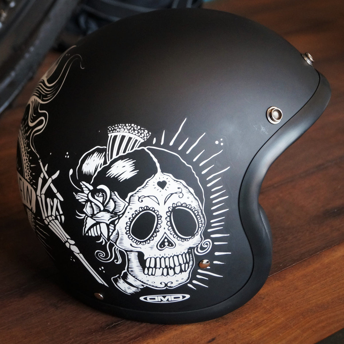 DMD - SIN FIN - RETRO OPEN FACE VINTAGE HELMET