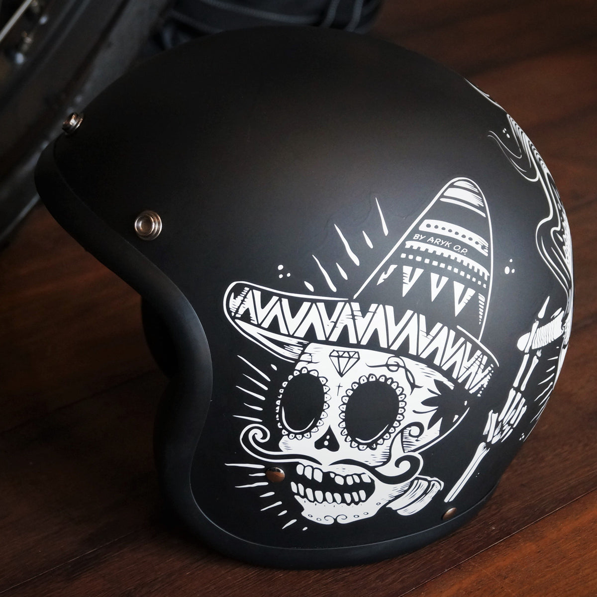 DMD - SIN FIN - RETRO OPEN FACE VINTAGE HELMET