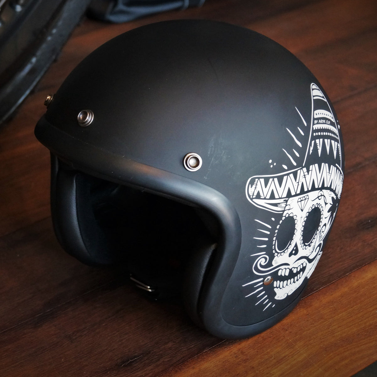 DMD - SIN FIN - RETRO OPEN FACE VINTAGE HELMET
