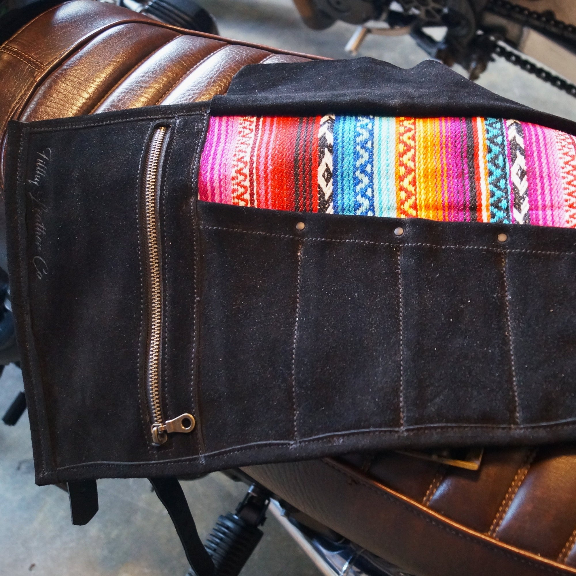 Filthy Leather Co Dirty Mexican Tool Roll Rogue Motorcycles Perth