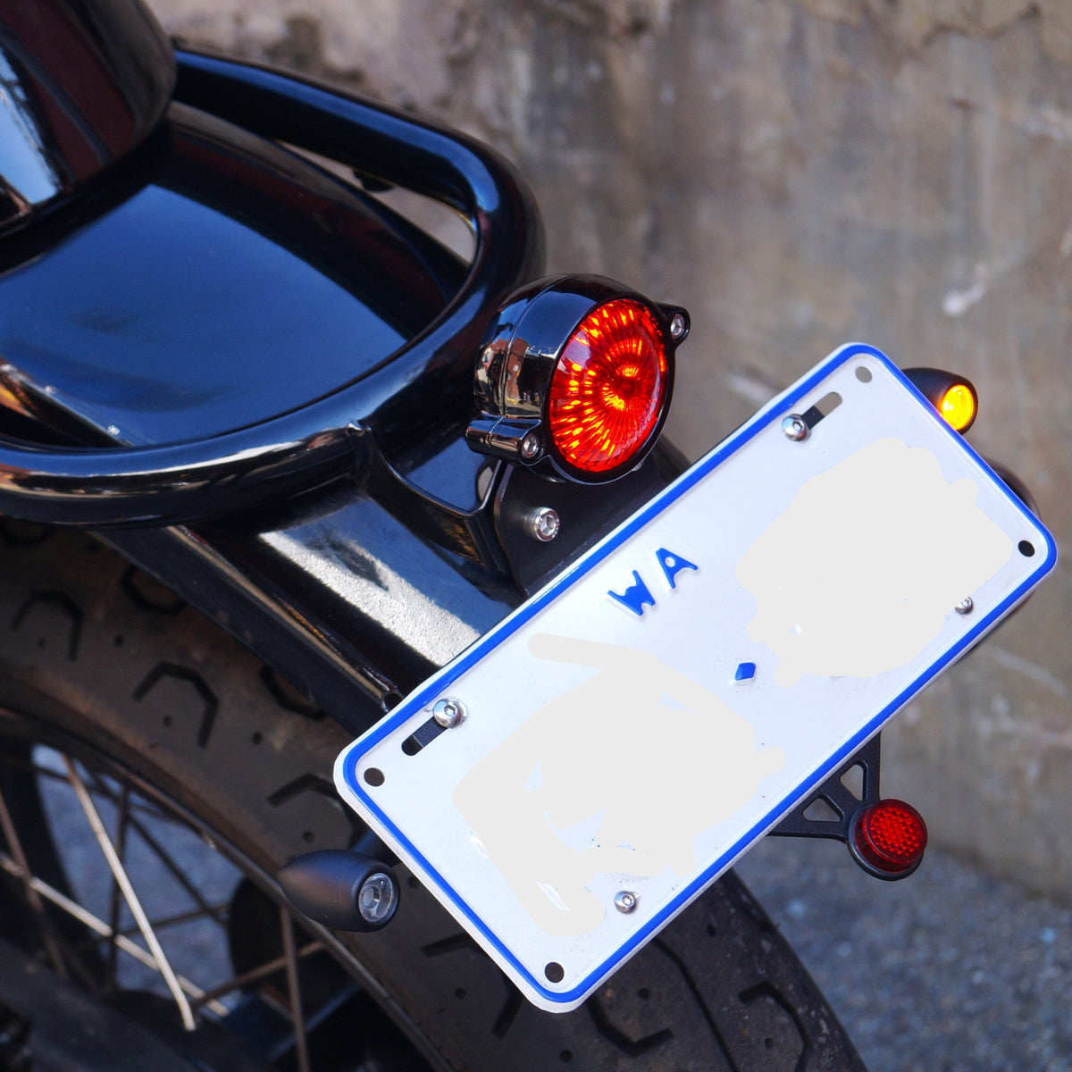 Royal Enfield 650 GT650 Continental Interceptor  Tail Tidy Rogue Motorcycles Perth